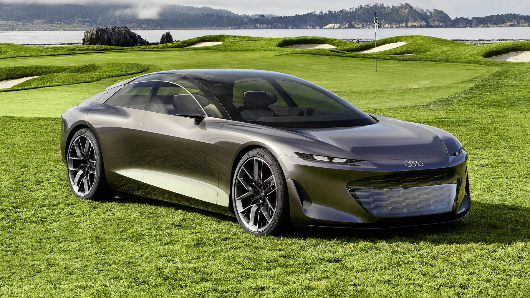 Audi grandsphere concept Pebble Beach 2022