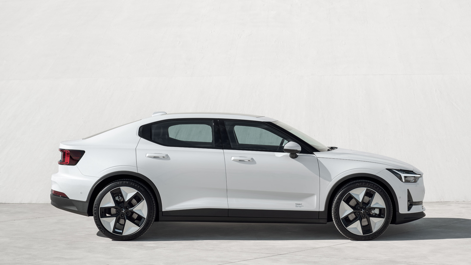 Polestar 2 side view