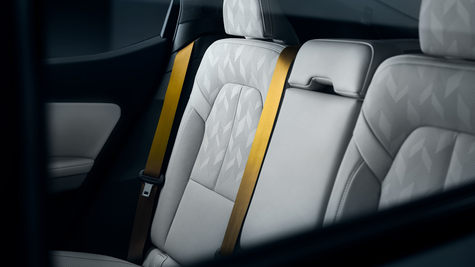 Polestar 2 interior rear seats