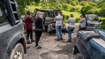 Land Rover Defender Off-Road Wales