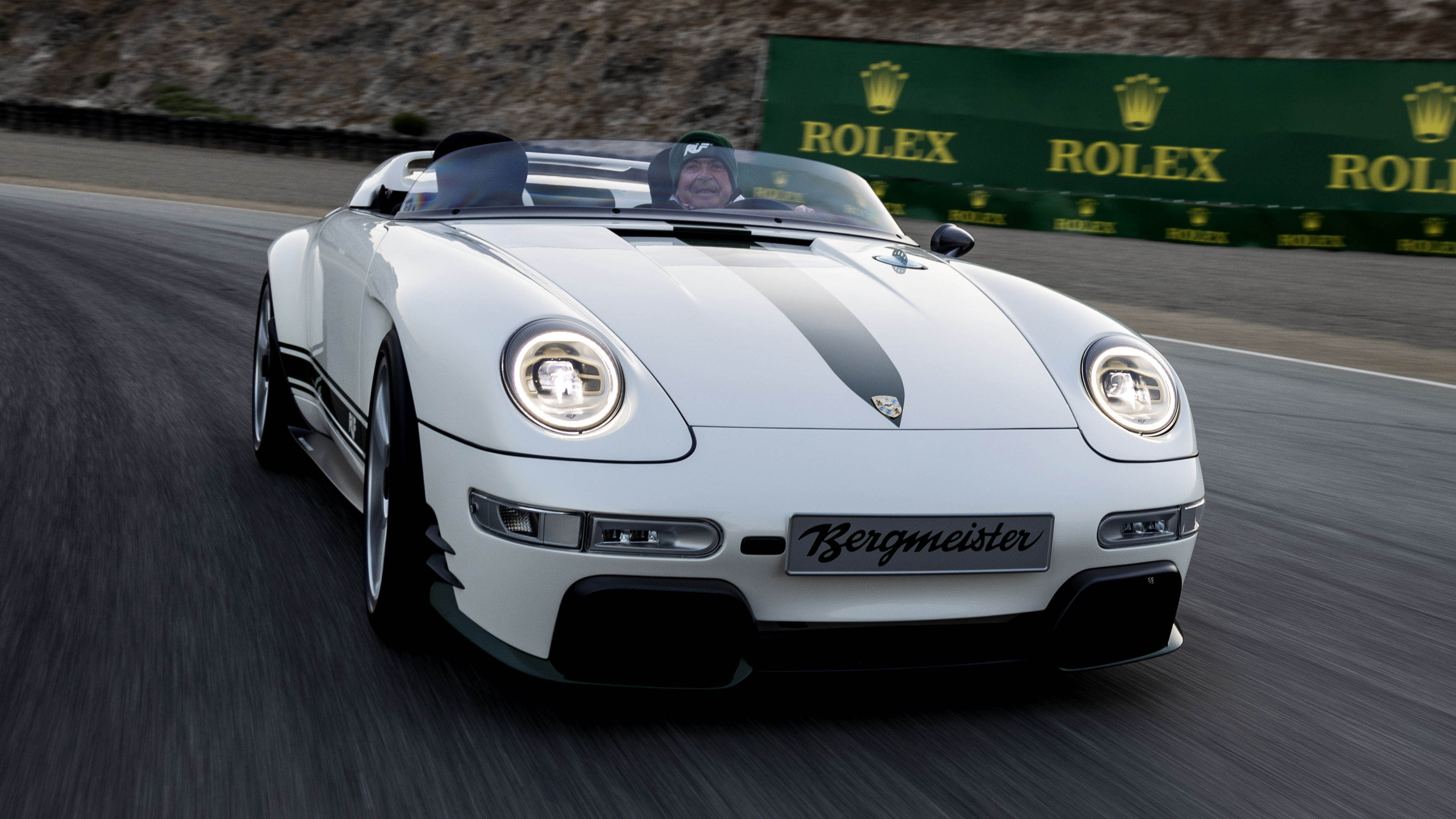 RUF Bergmeister 450bhp carbon fibre speedster Top Gear