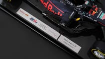 Max Verstappen Red Bull RB16B model Top Gear Abu Dhabi