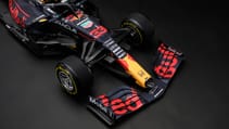 Max Verstappen Red Bull RB16B model Top Gear Abu Dhabi