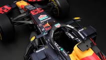 Max Verstappen Red Bull RB16B model Top Gear Abu Dhabi