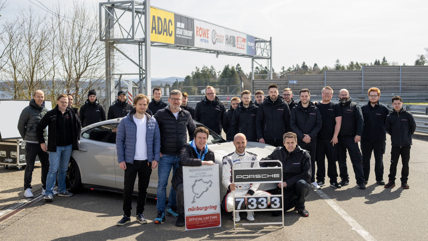 New Nürburgring record for the Porsche Taycan