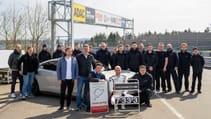 New Nürburgring record for the Porsche Taycan