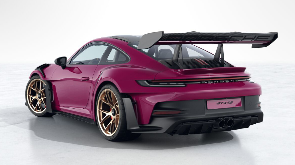 Porsche 911 GT3 RS configurator Top Gear