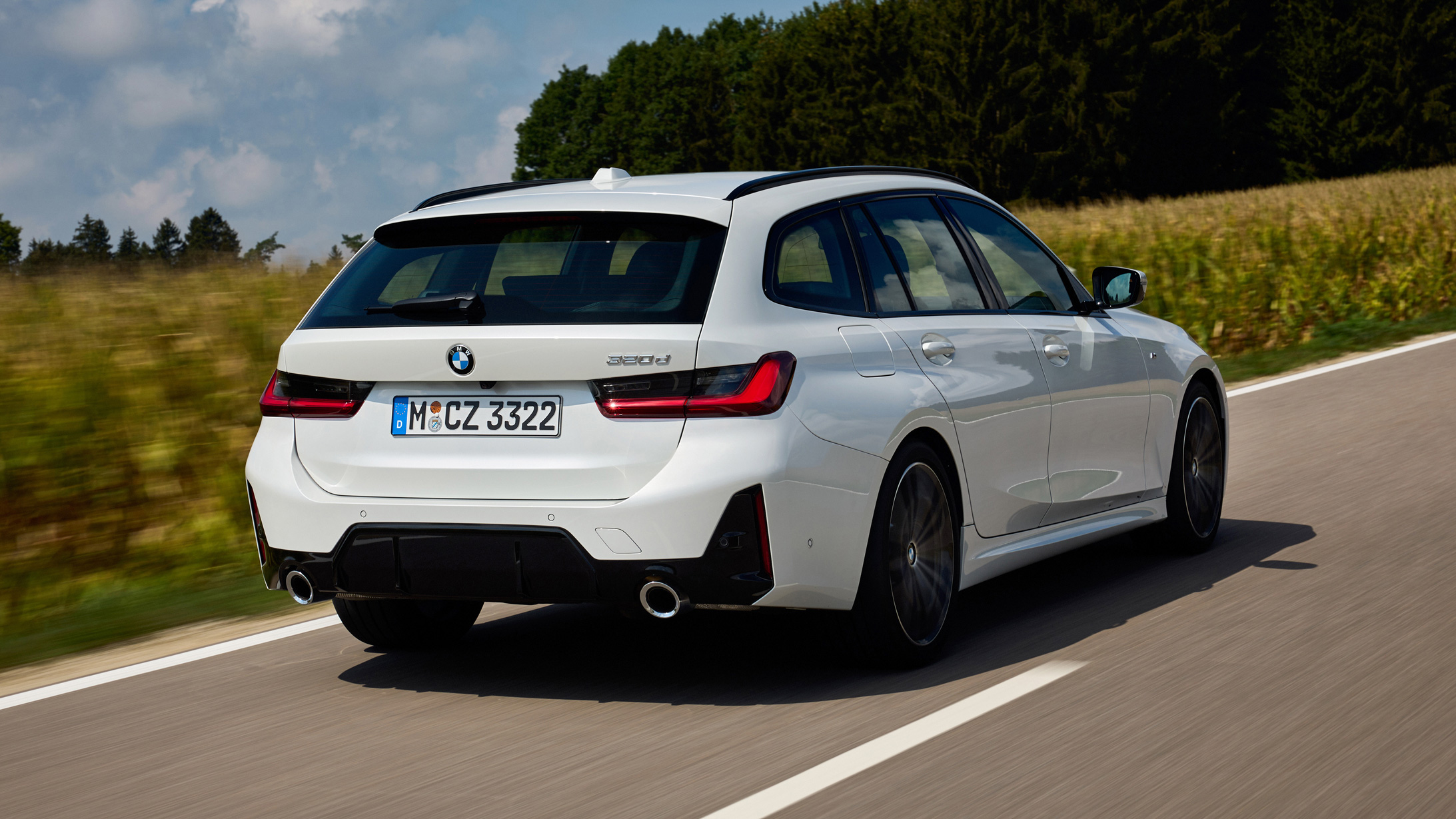 BMW 3 Series Touring rear