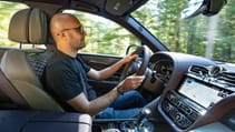 Bentley Bentayga EWB driving