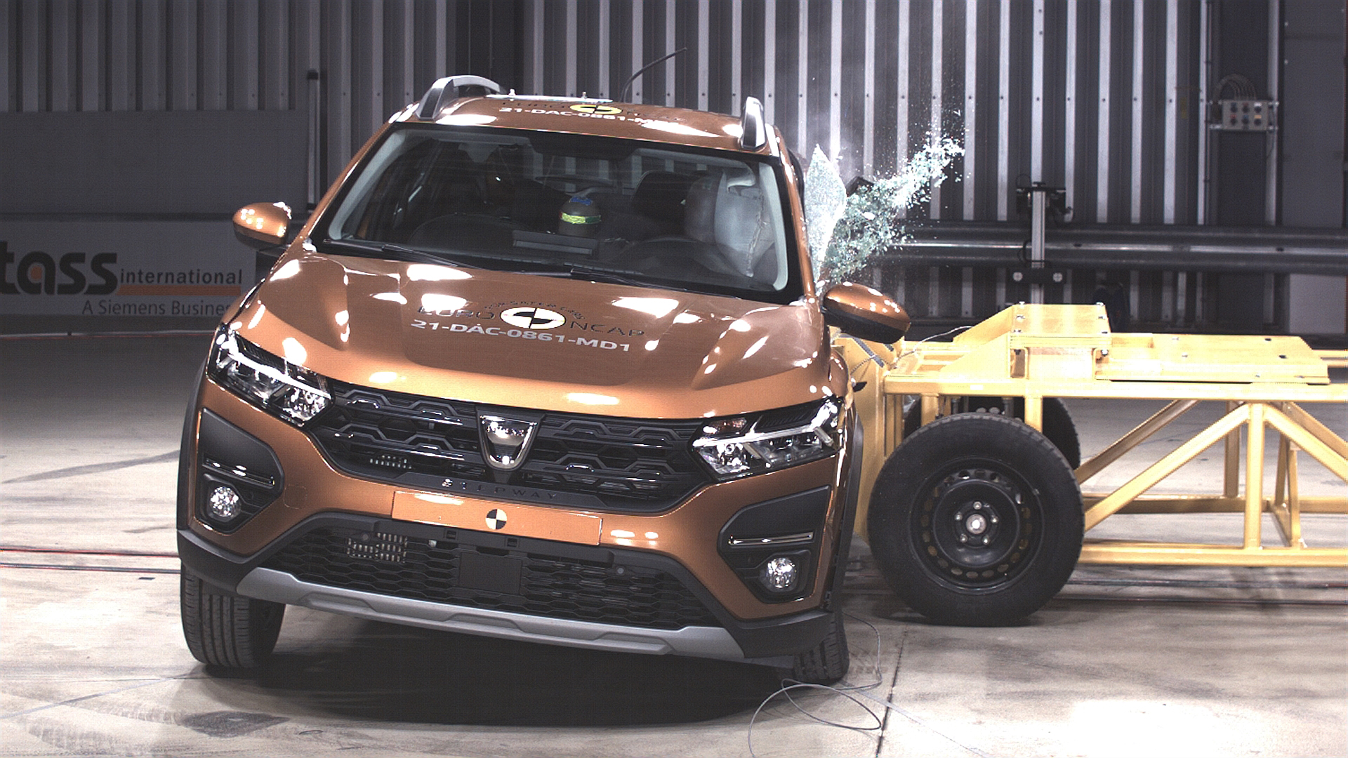 Dacia Euro NCAP scores Top Gear