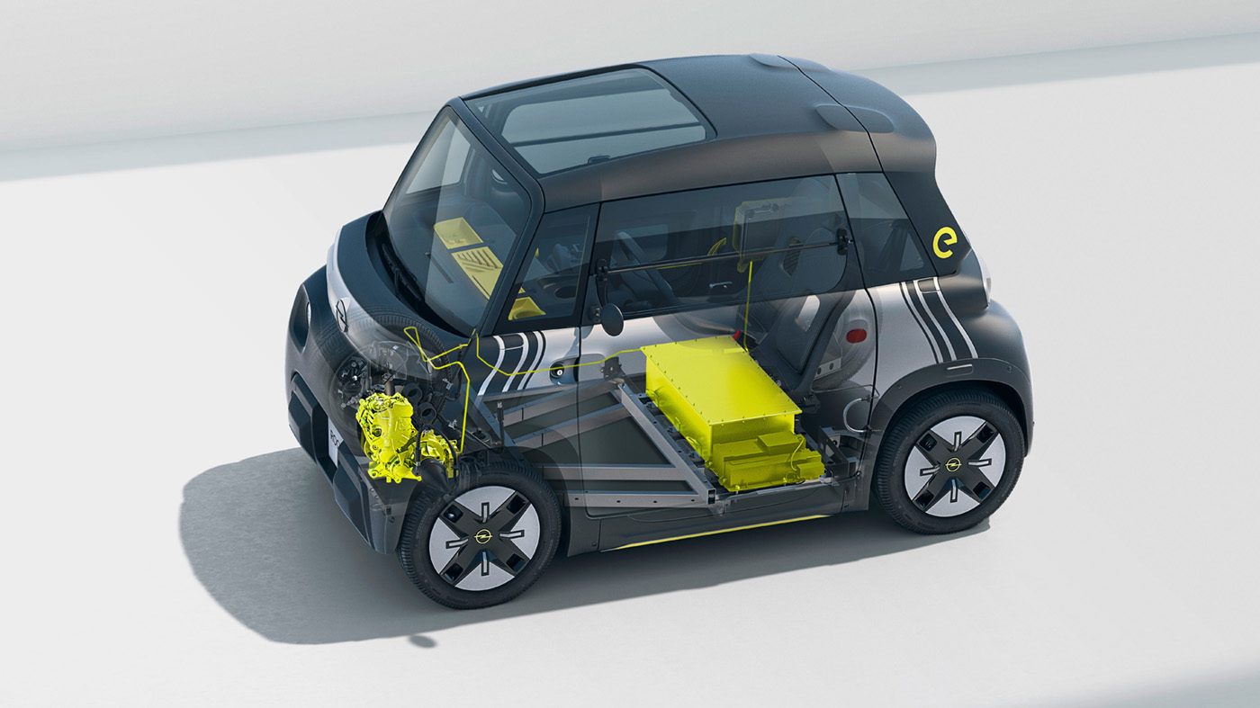 Opel Rocks-e technical cutout