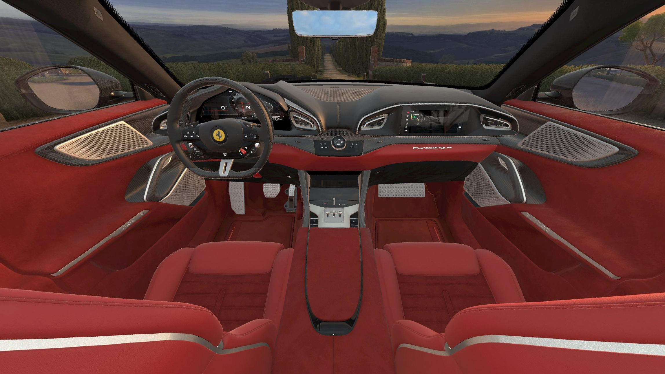 Ferrari Purosangue configurator Top Gear