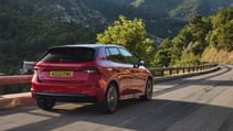 Skoda Fabia Monte Carlo rear three quarters dynamic