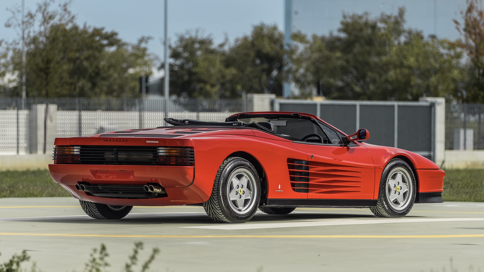 Ferrari Testarossa Spider: by Pininfarina, from Outrun!