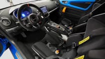 Alpine A110 R Fernando Alonso interior