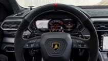 Lamborghini Urus Performante steering wheel