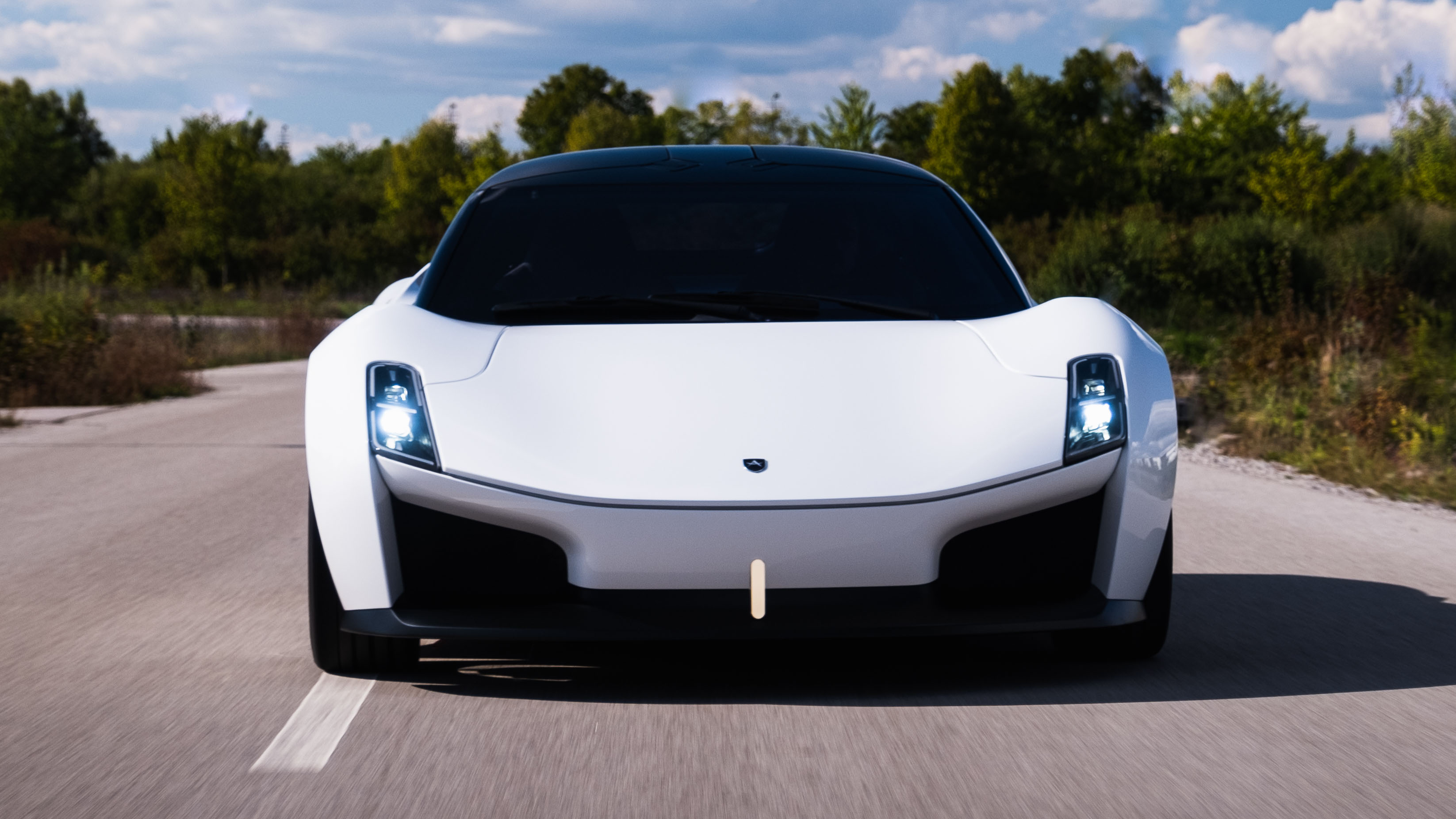 Apollo G2J electric performance car prototype 2022