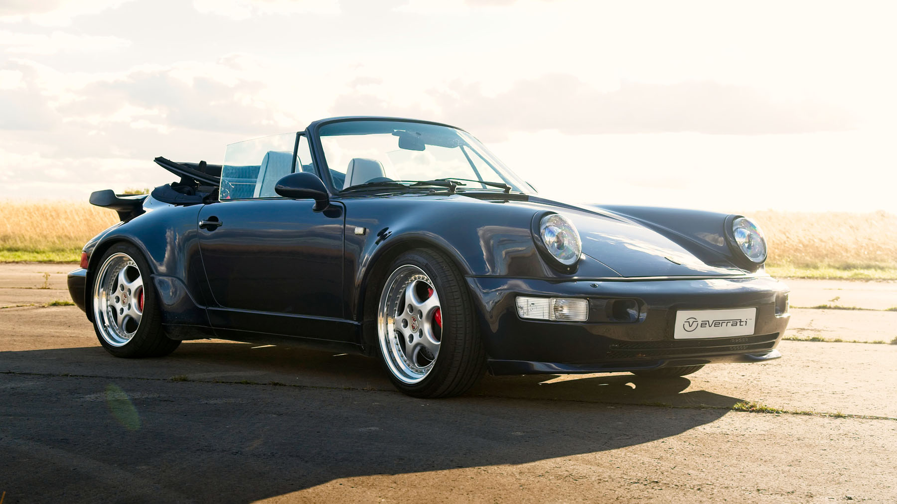 Everrati Porsche 911 964 Wide Body Cabriolet