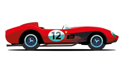 5 GREATEST FERRARI RACECARS