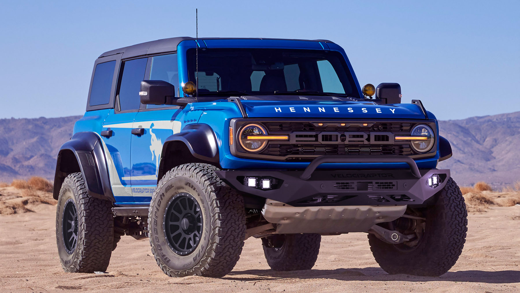 Hennessey Performance reveals menacing VelociRaptor 500 Bronco