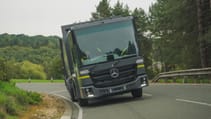 Lunaz bin lorry Top Gear testing