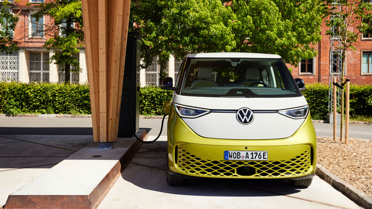 Volkswagen ID.Buzz static charging