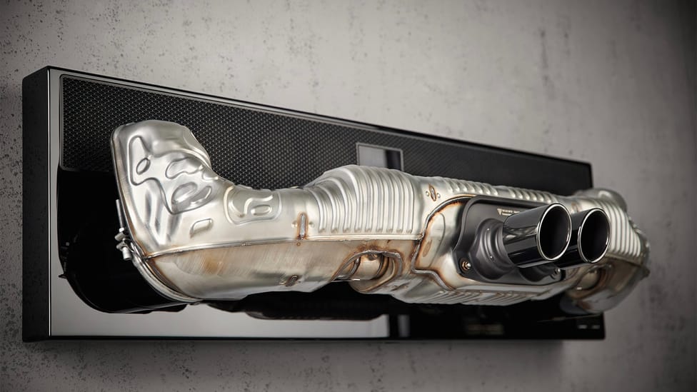 Porsche Design GT3 exhaust soundbar