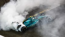 Sebastian Vettel Abu Dhabi donuts