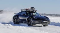 Porsche 911 Dakar testing Top Gear