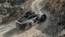 Porsche 911 Dakar testing Top Gear