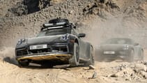 Porsche 911 Dakar testing Top Gear