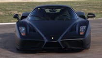 2004 matte black Ferrari Enzo