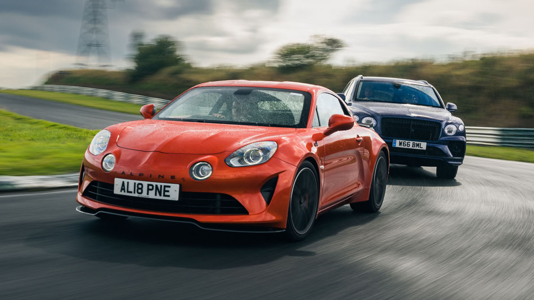 Alpine A110S vs Bentley Bentayga hybrid 