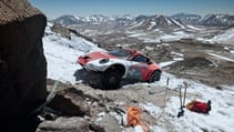 Porsche 911 volcano climb