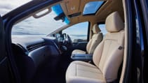 Hyundai Staria review front seats