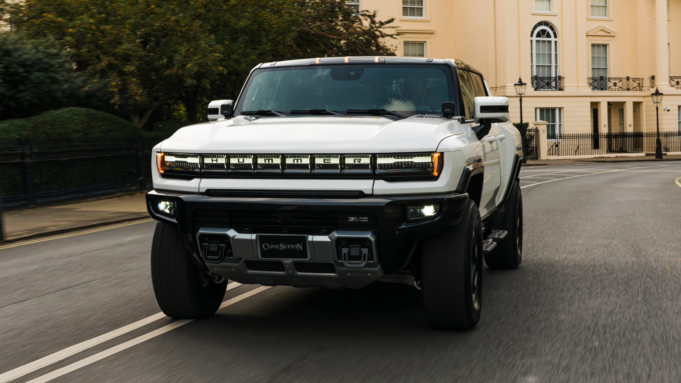 Clive Sutton Hummer EV pickup UK Top Gear