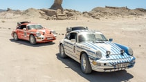 Air-cooled safari 911s and uprated Cayennes