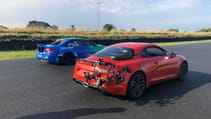 Alpine A110S vs Bentley Bentayga hybrid 