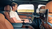 Bentley Bentayga Hybrid mobile office 