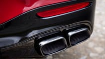 Mercedes SL exhaust