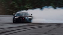 Bugatti Chiron Pur Sport drifting