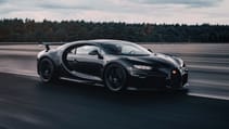 Bugatti Chiron Pur Sport driving