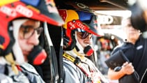 Carlos Sainz rack with his navigator Lucas Cruz