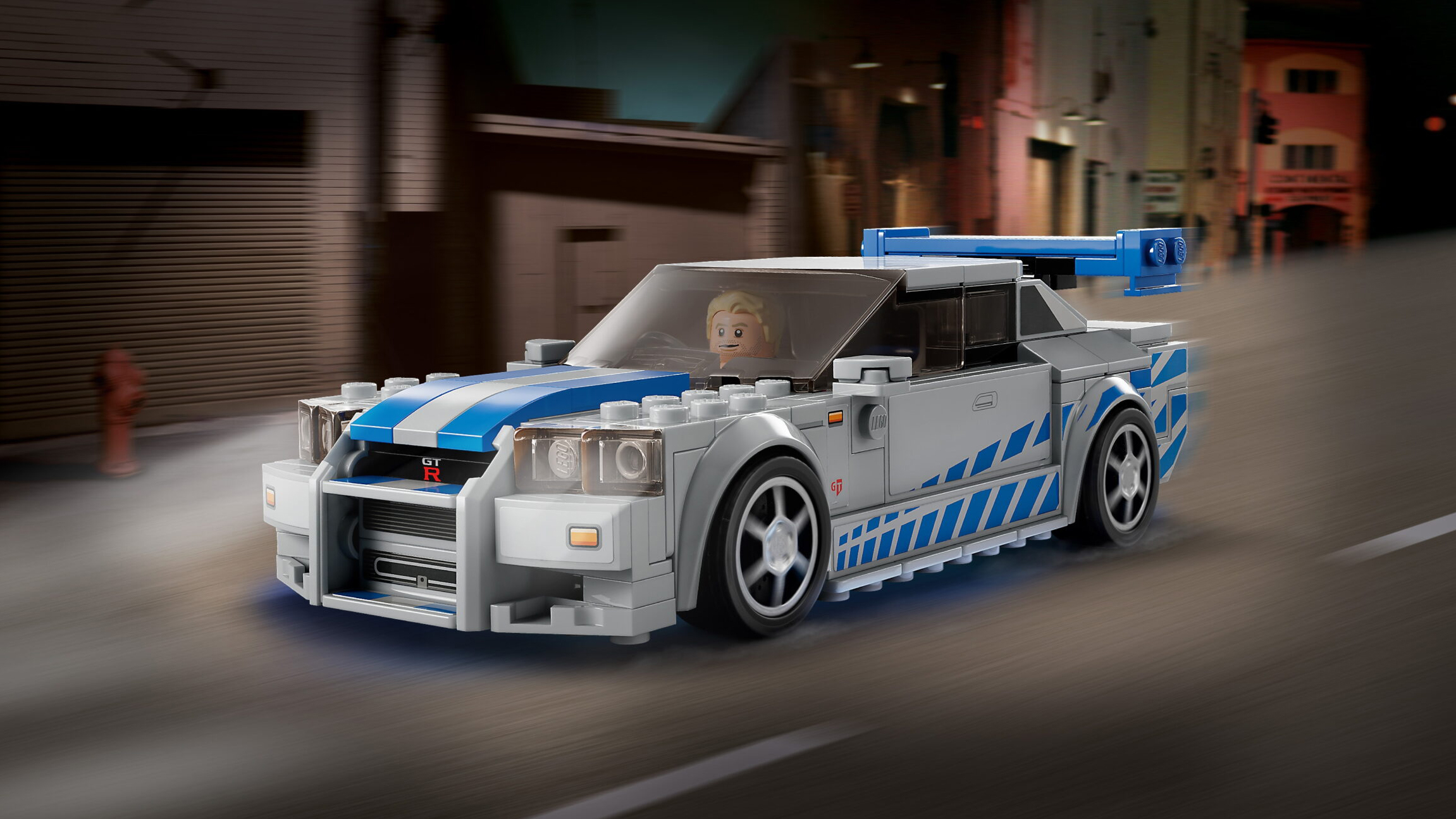 Lego Speed Champions R34 GT-R 2 Fast 2 Furious Top Gear