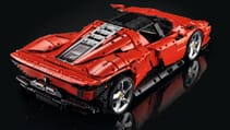 Ferrari Daytona SP3 Lego set rear three quarters