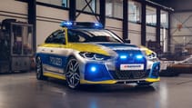 BMW i4 Police Car Top Gear
