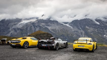 Ferrari 296 GTB, Pagani Huayra BC Roadster, Porsche Cayman GT4 RS