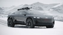 Audi activesphere concept ski rack