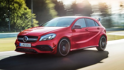 How fast is the Mercedes A-Class? 