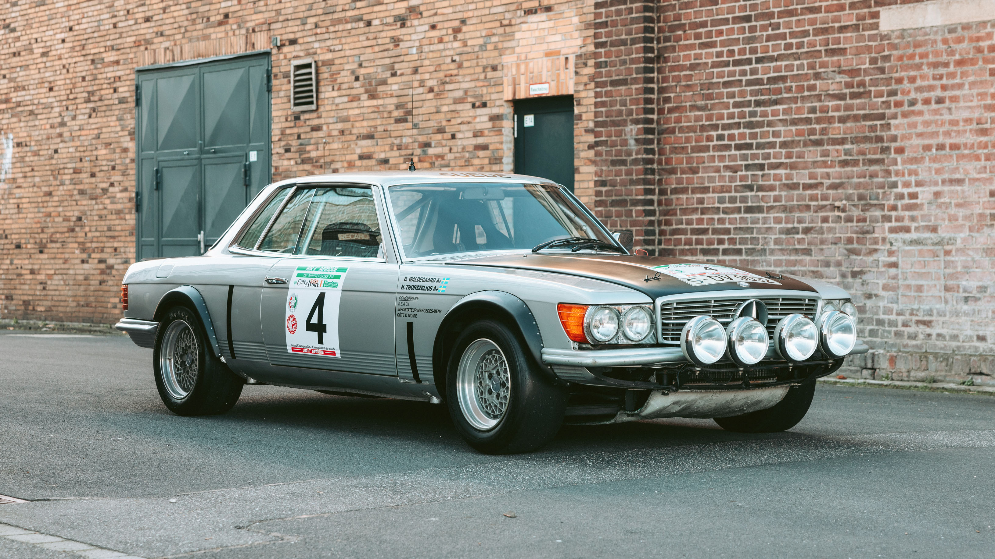 Mercedes 450 SLC 5.0 WRC Top Gear